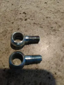 Ludwig Classic Tom/Floor Tom Leg Brackets-Re-threading the eye bolt to 8 mm
