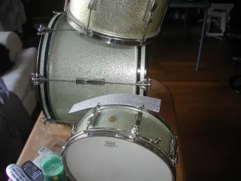 Ludwig silver spakle a ginger ale thing??
