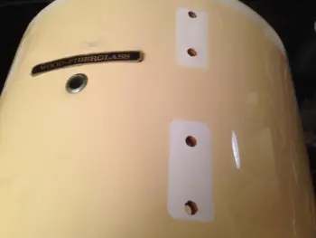 13&quot; Pearl Wood Fiberglass tom!