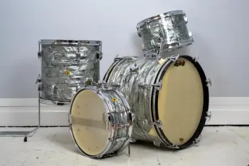 1963 Ludwig Pre-Serial &quot;Downbeat&quot; Sky Blue Pearl Drum Kit