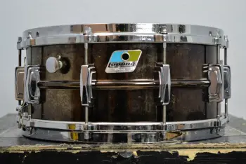 1980s Ludwig 6.5x14 Black Beauty