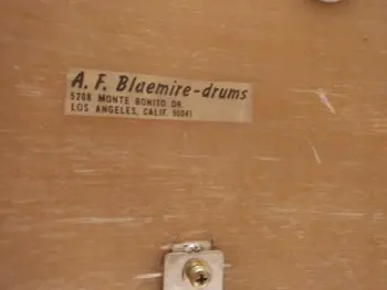 A.F. Blaemire Drums I got from a Thrift SHop