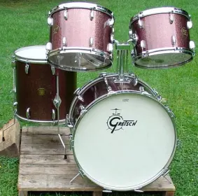 70's Gretsch Burgundy Sparkle CL
