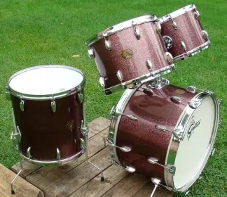 70's Gretsch Burgundy Sparkle CL
