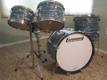 Ludwig Blue Oyster Pearl 12,13,16,20