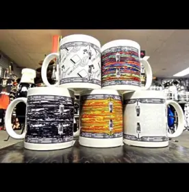 Drum Coffee Mugs in Cool Wraps!!