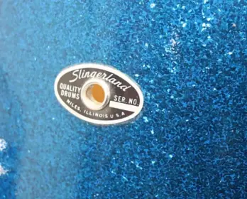 Wanted: scrap piece of Slingerland aqua sparkle/glass glitter wrap