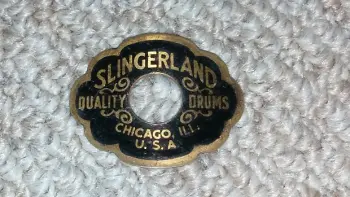 Drum badges how were they made?
