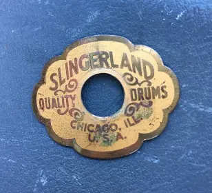 Drum badges how were they made?