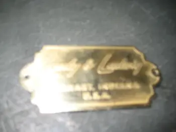 Drum badges how were they made?