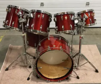 Ludwig 75th anniversary (84) kit. Looking to sell