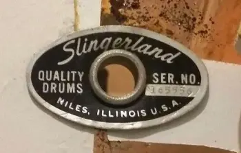 Vintage Slingerland Snare Drum help needed to restore