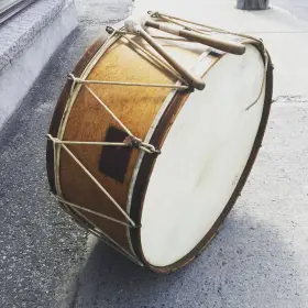 One of my older bass drum .