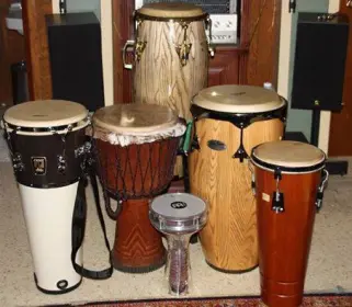 Some of my other drums / percussion.