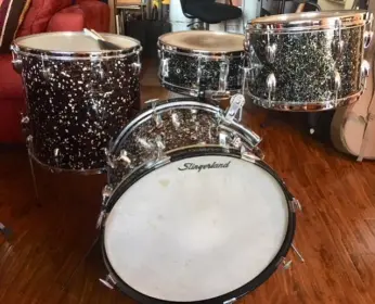 1961/62 Slingerland Modern Jazz Outfit in Capri Pearl