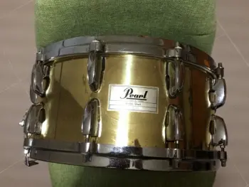 90's Pearl B-5314D 14&quot;x6.5&quot; Brass Snare