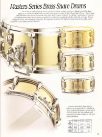 90's Pearl B-5314D 14&quot;x6.5&quot; Brass Snare