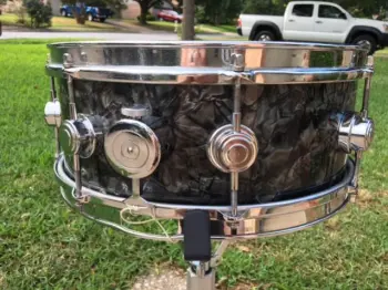 1958 George Way 5.5x14 Snare Drum Black Diamond Pearl