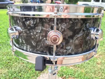1958 George Way 5.5x14 Snare Drum Black Diamond Pearl