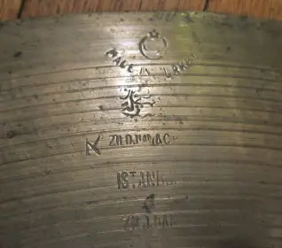 Vintage Cymbal Identification