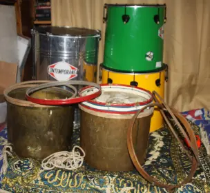 Some of my other drums / percussion.