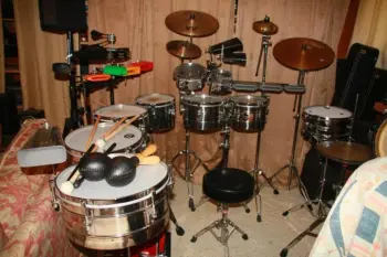 Some of my other drums / percussion.