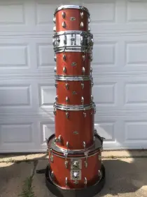 Slingerland Avante in Sparkling Orange Pearl