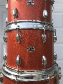 Slingerland Avante in Sparkling Orange Pearl