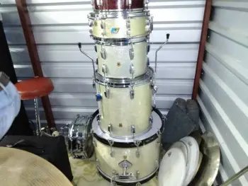 Ludwig Silver Sparkle Floor Tom