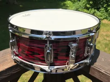 1970’s Ludwig Standard in Ruby Red Strata for Ludwig Standard in Blue Strata