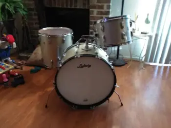 Ludwig Silver Sparkle Drums