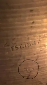 Cymbal identification