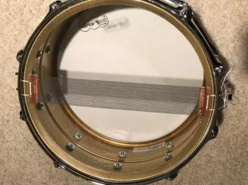Ludwig 6.5x14 Hammered Brass Snare!
