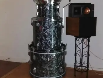 Rogers Black Diamond Pearl Drums For....