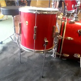 Downbeat kit found in band storeroom.