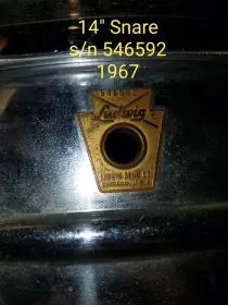 1960's Ludwig drum set - need help identifying and pricing.