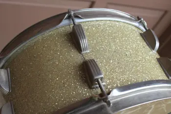 1948-52 WFL Silver Sparkle Ray McKinley Model Snare Drum 6.5x14&quot;