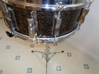 Vintage early 60’s Ludwig Jazz Festival 5” x 14” snare drum in (Rare!) Galaxy Sparkle