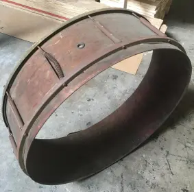 Old marching bass drum