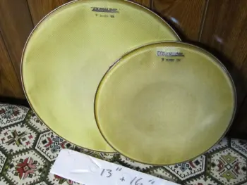 Duraline Concert heads used 13&quot; &amp; 16&quot;