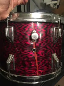 Rogers Red Onyx Drums