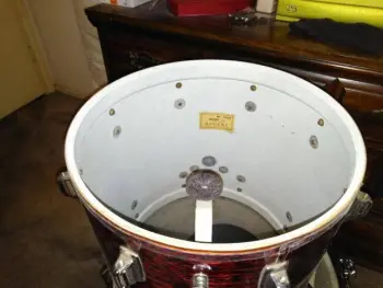 Rogers Red Onyx Drums