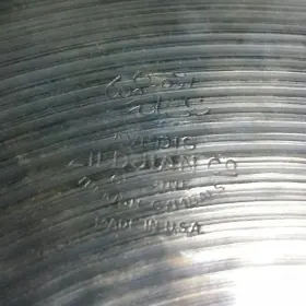 15&quot; Zildjian hihats - Misplaced stamp (?)