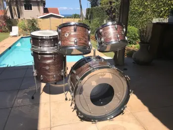 My Blue Ripple Star Drums