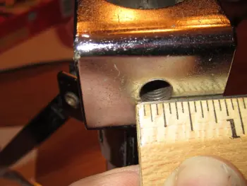 Rogers 60s era wing nut for Swivomatic swan-legged snare stand