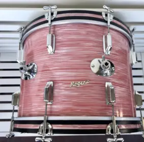 1965 Rogers SwingTime No. 2816 Outfit in Wine Red Ripple Pearl