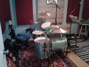 Ludwig Keystone X_Pro Beat_Turquoise Glitter