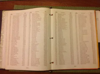 My 80's Ludwig Dealer binder