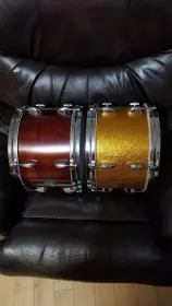 Refinishing late 50s Gretsch drums - maybe