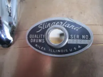 Strange Slingerland snare.